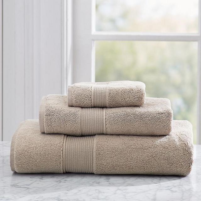 Classic Organic Washcloth, Simply Taupe