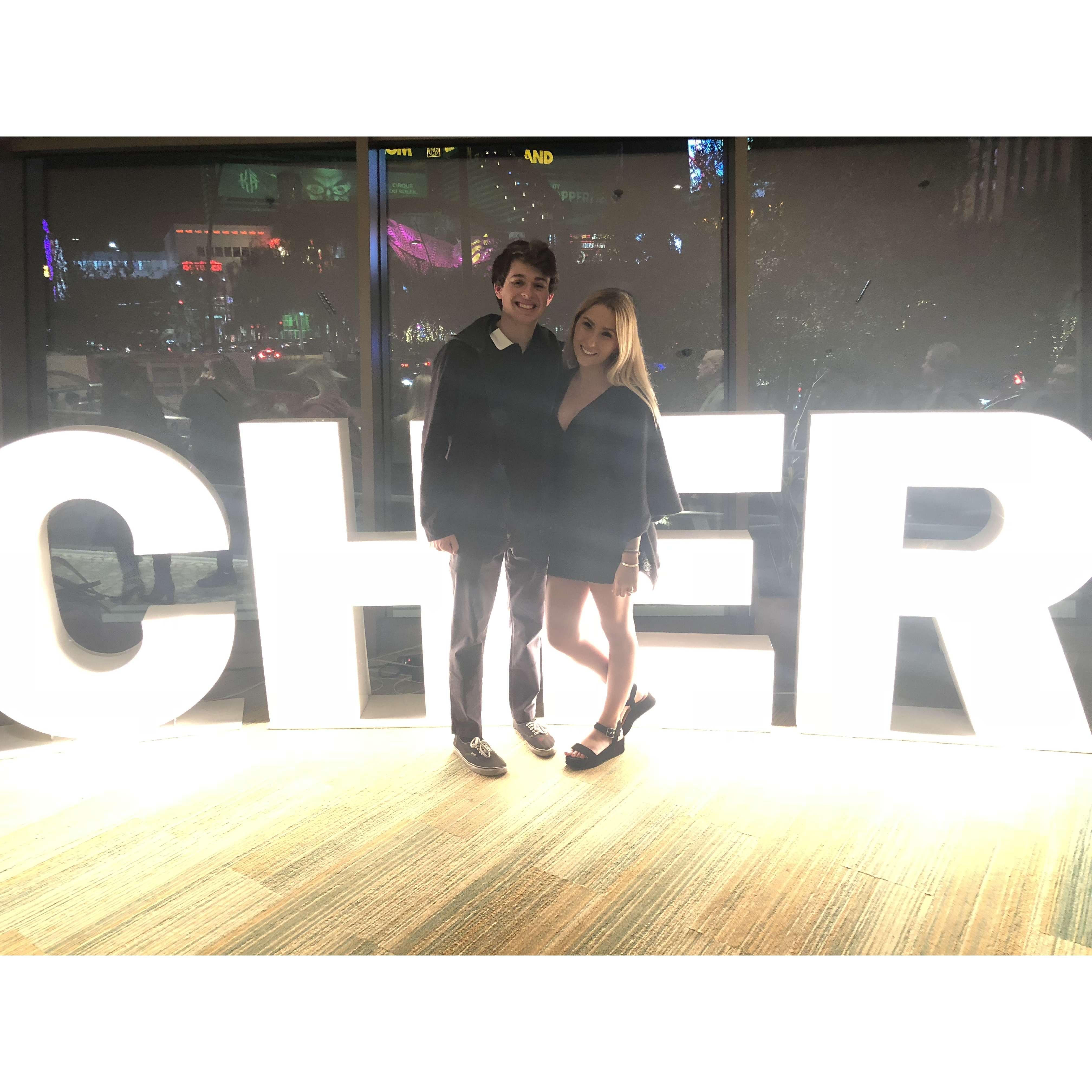 Morgan shed many tears seeing her idol for the first time in Las Vegas and singing along to one of her favorite songs Believe!