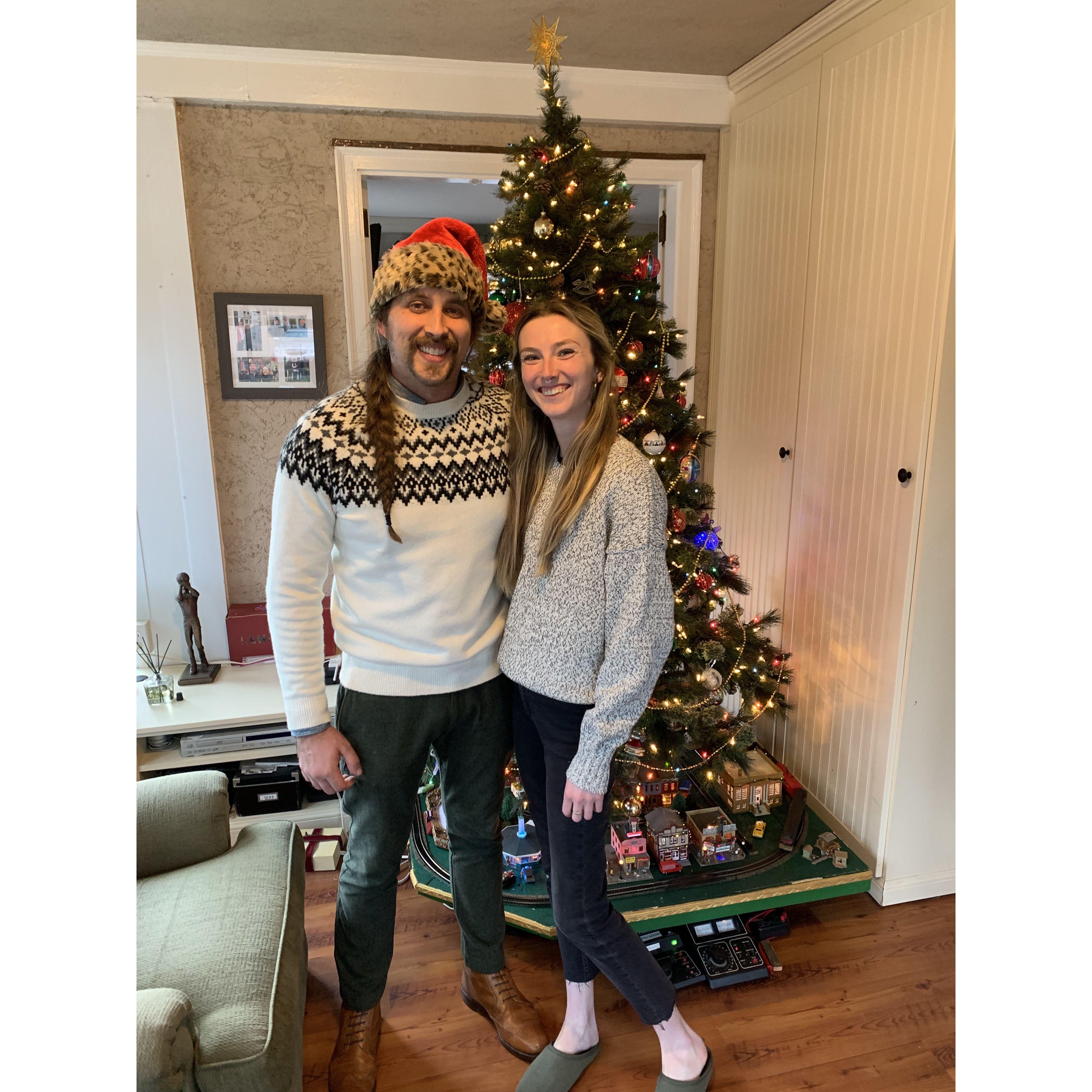 Visiting the Carroll family for Christmas in Wayne, PA!