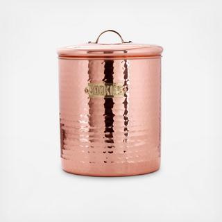 Hammered Cookie Jar