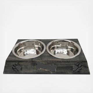 Beagle Double Pet Feeder