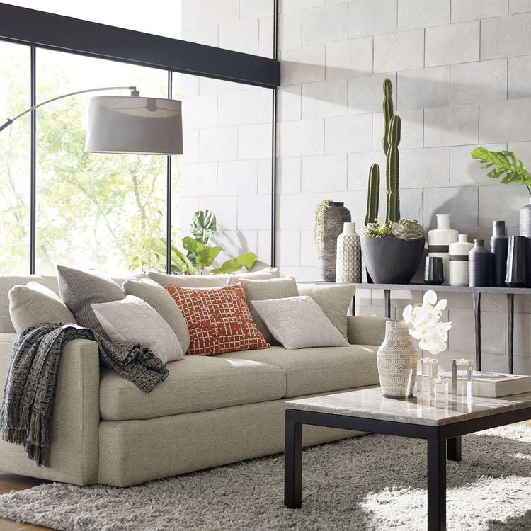 Crate and barrel lounge ii deals 93