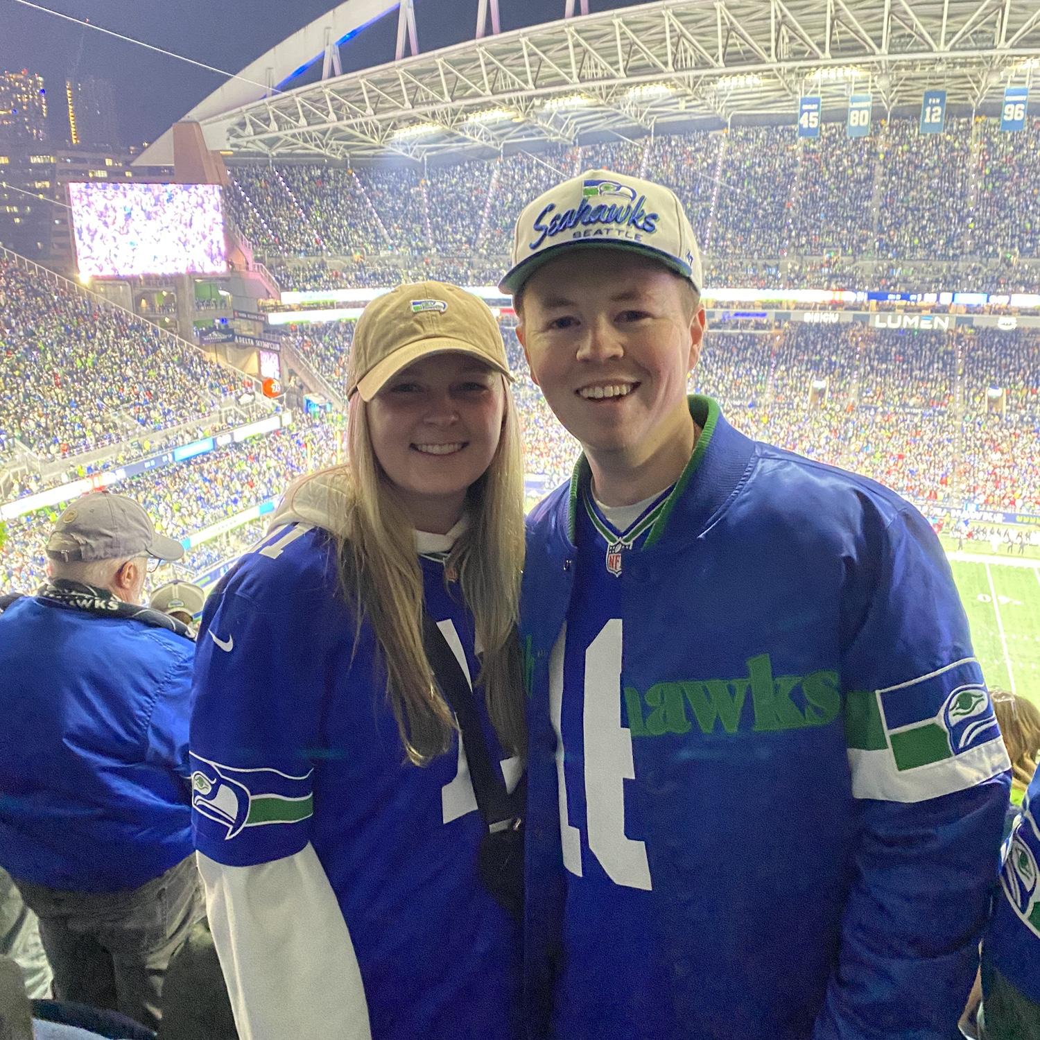 Seahawk playoff win on Ty’s birthday!