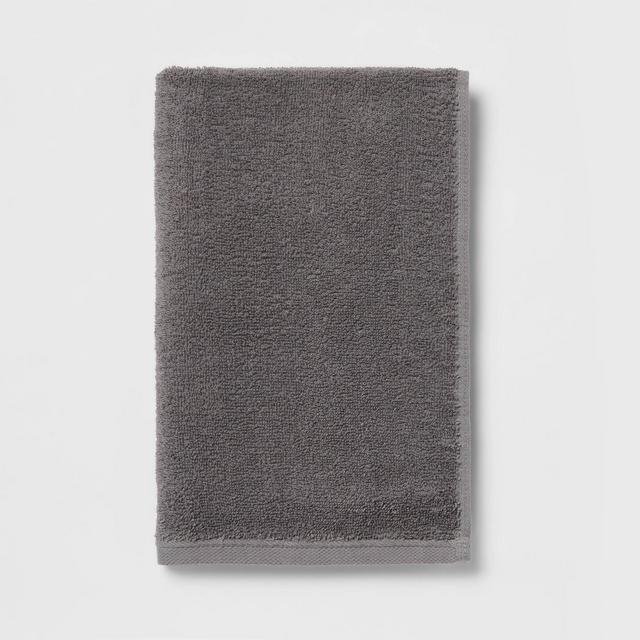 Everyday Hand Towel Dark Gray - Room Essentials™