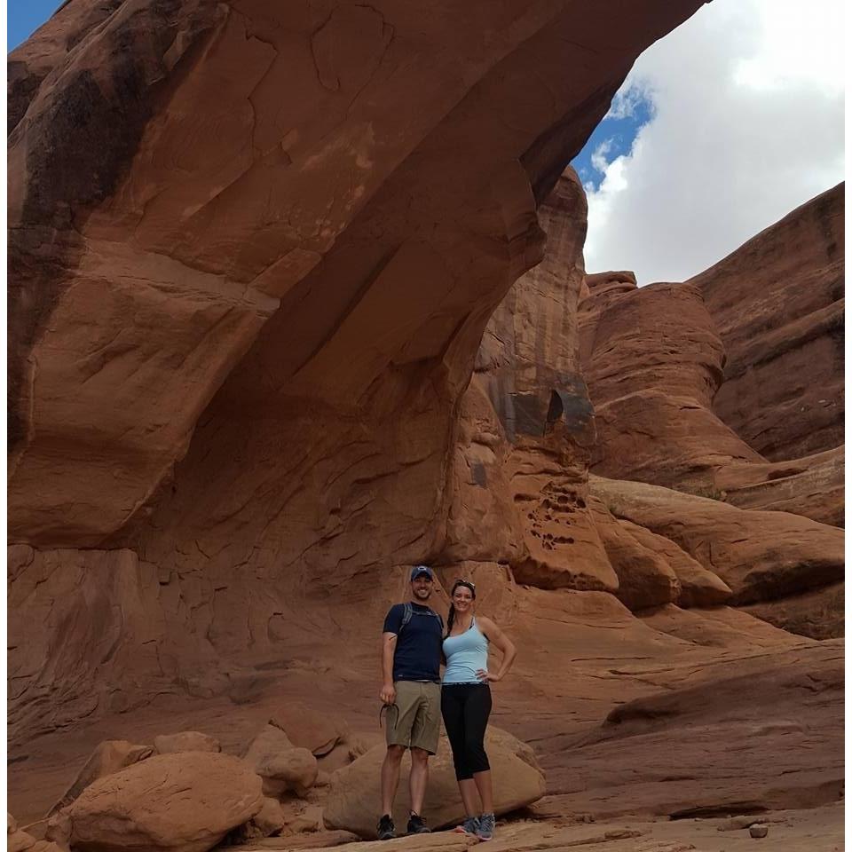 Camping trip in Moab, Utah