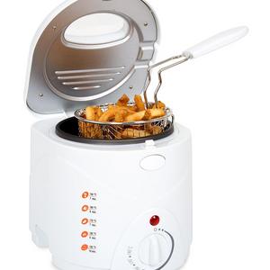 Cool Touch One-Liter Deep Fryer & Wire Fry Basket