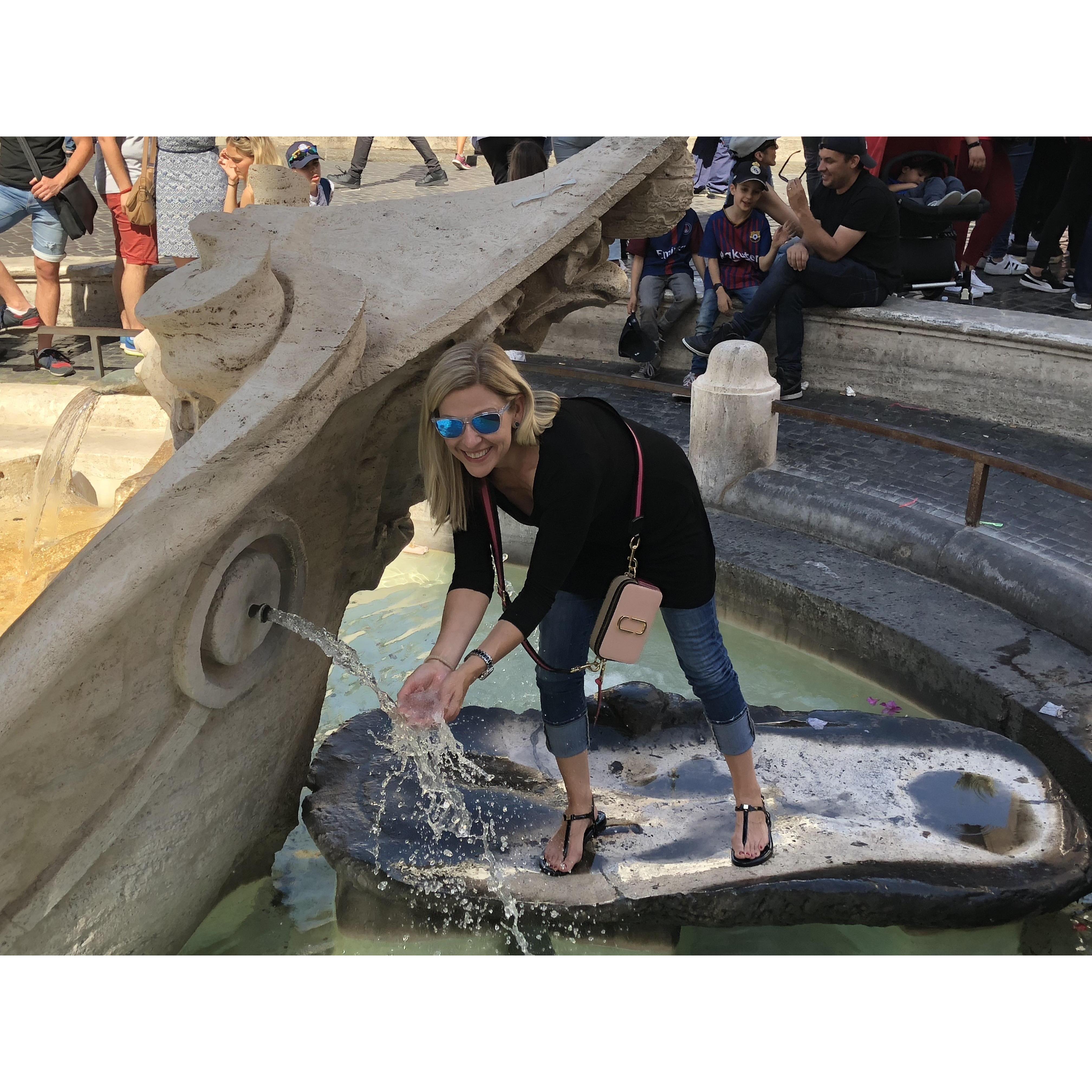Rome, Italy .. fountains!
