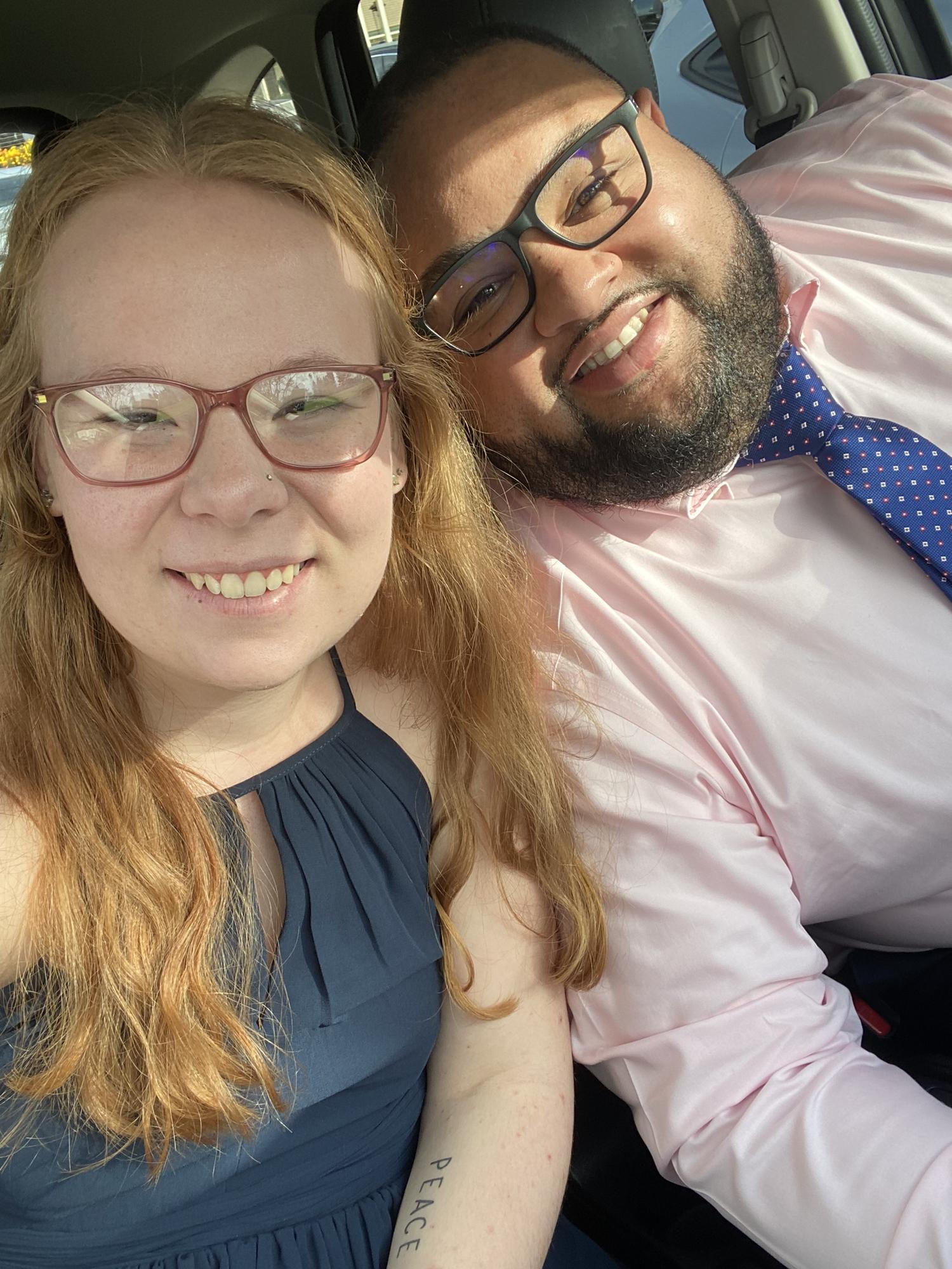 In October, we went to California for a friend's wedding