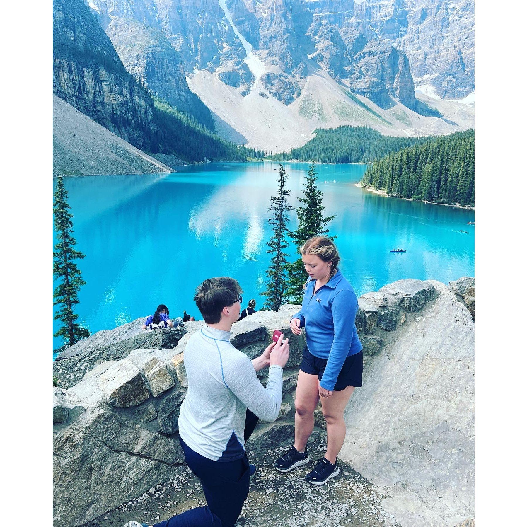 Proposal in Banff