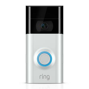 Ring Video Doorbell 2 in Satin Nickel/Venetian