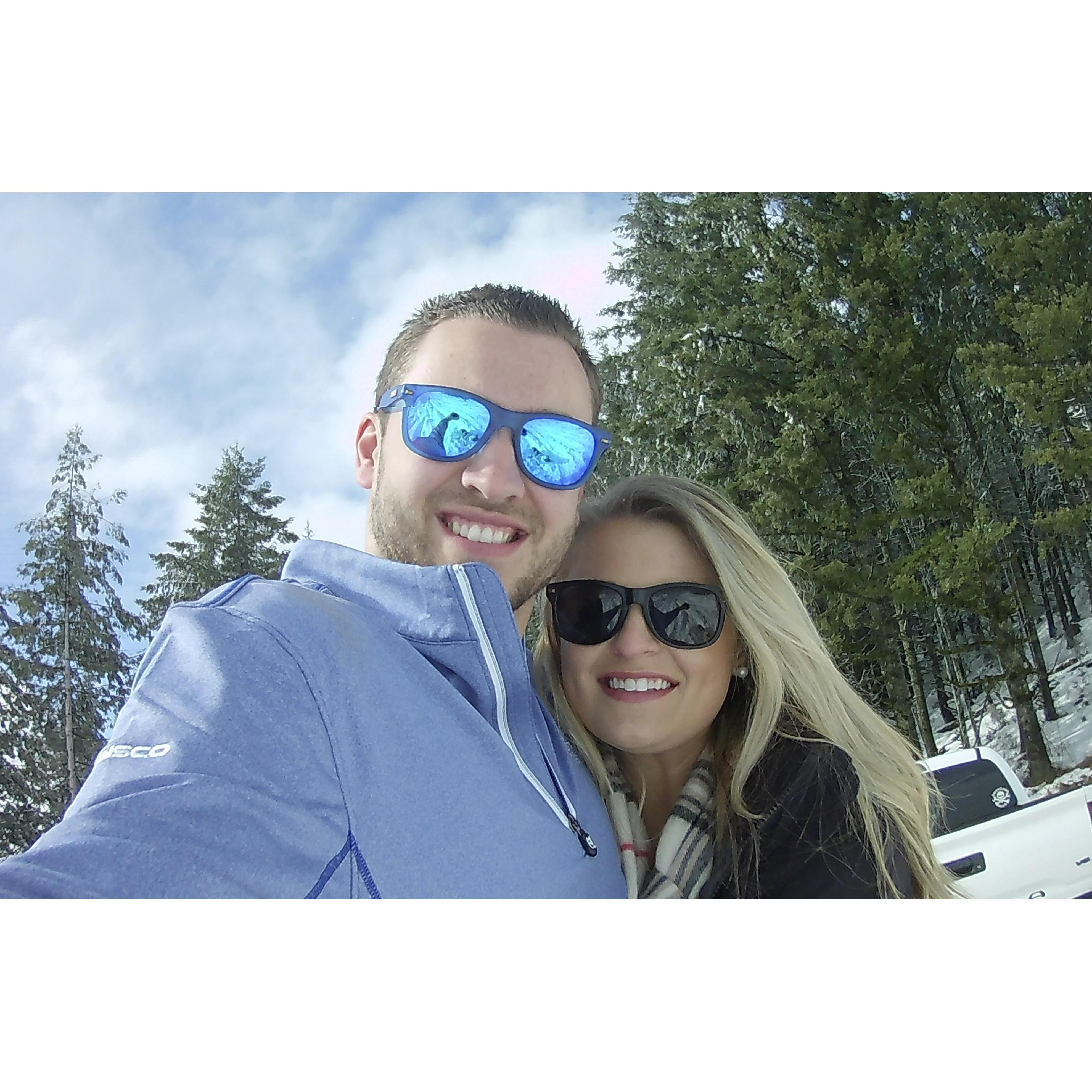 This was our very first photo together!