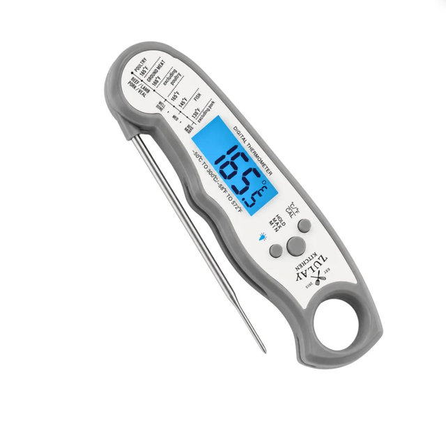 Digital Food Thermometer - Charcoal