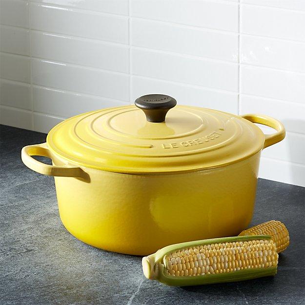 Le Creuset ® Signature 7.25-qt. Round Soleil Dutch Oven with Lid