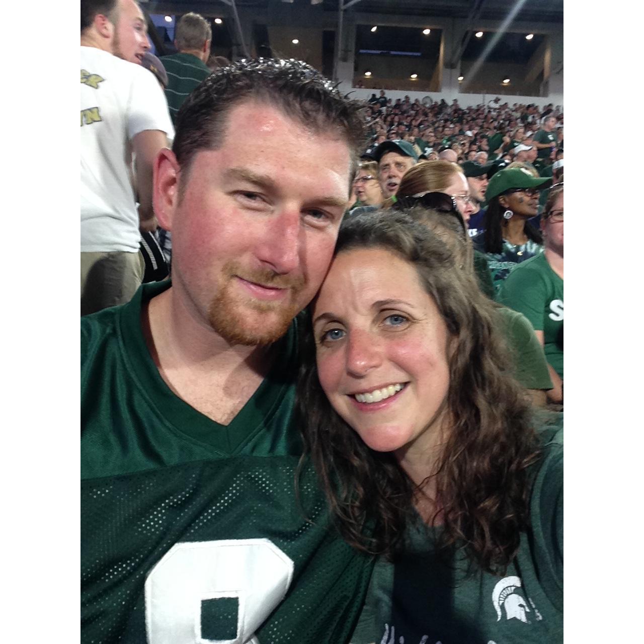 Spartan love for life. Go Green! Go White!