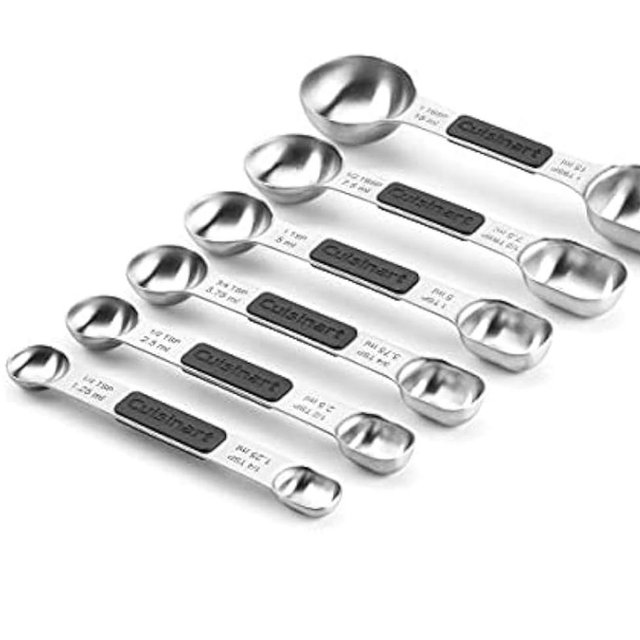 Magnetic Measuring Spoons, Cuisinart Stainless Steel 6P