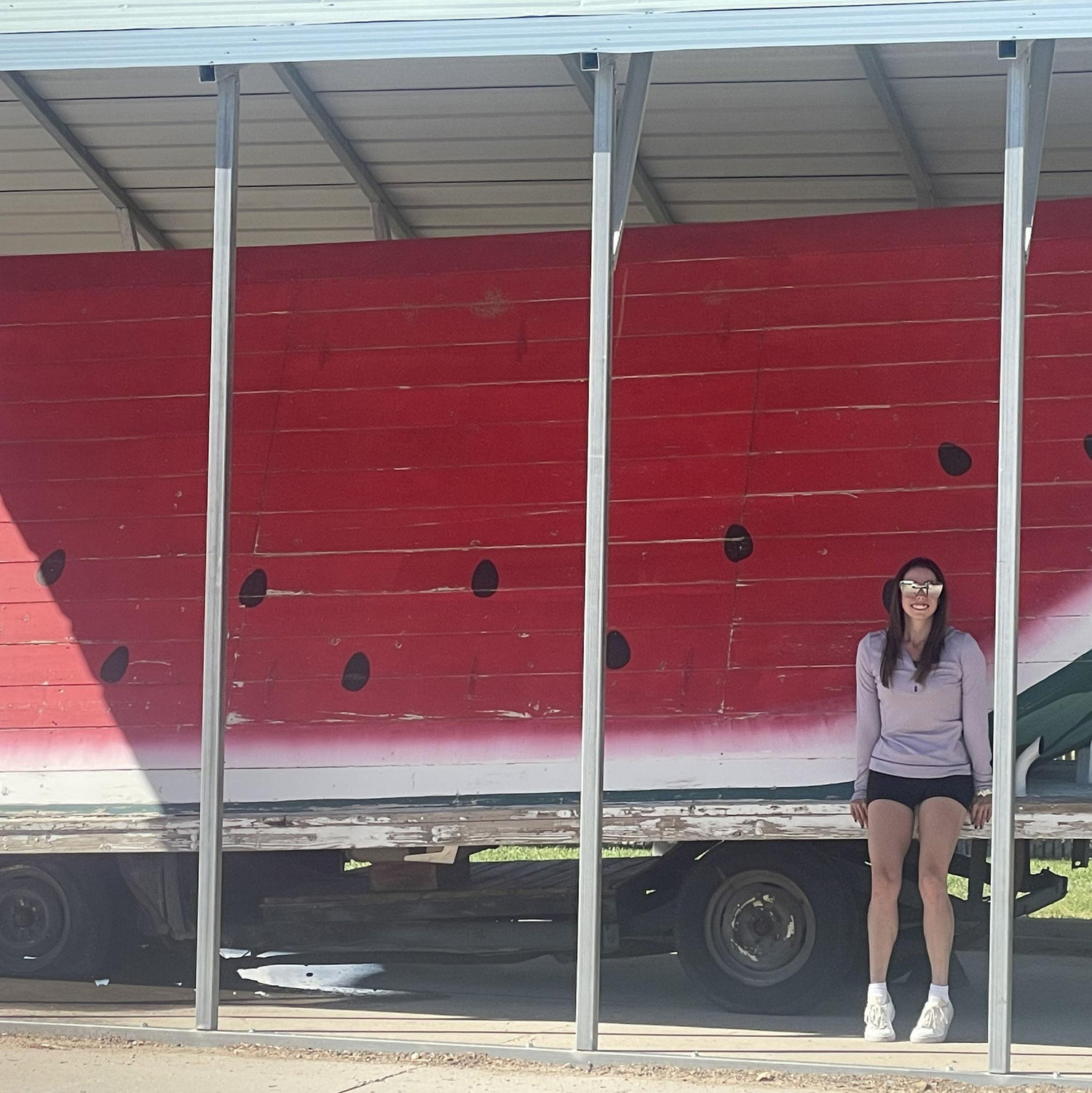 the world famous watermelon mural