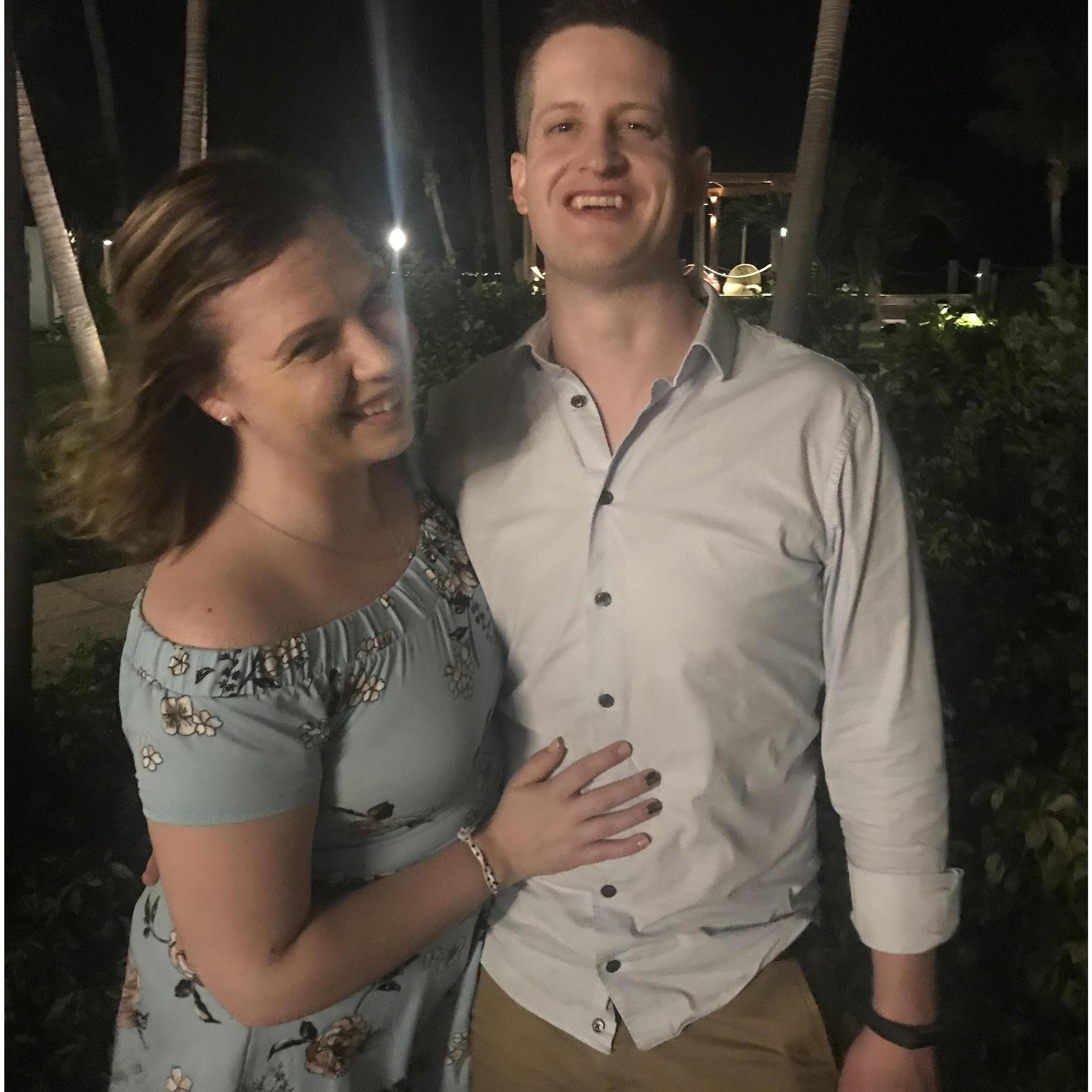 Attending a destination wedding in Turks and Caicos.