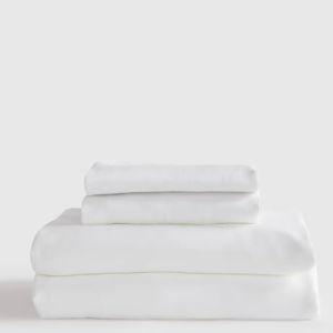 Bamboo Sheet Set in White (King size)