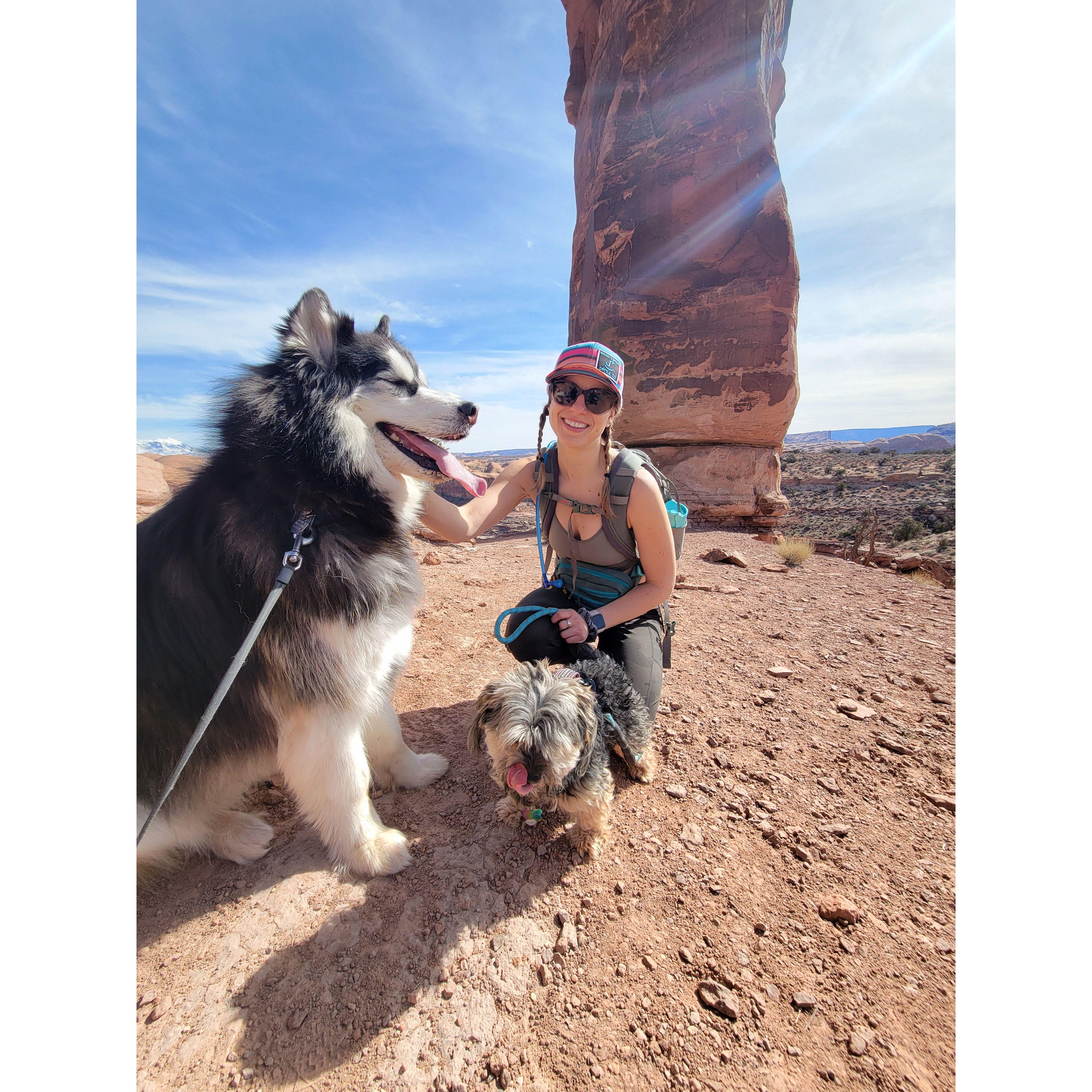 More hiking in Utah! It is so close to our Colorado home, that we travel there frequently