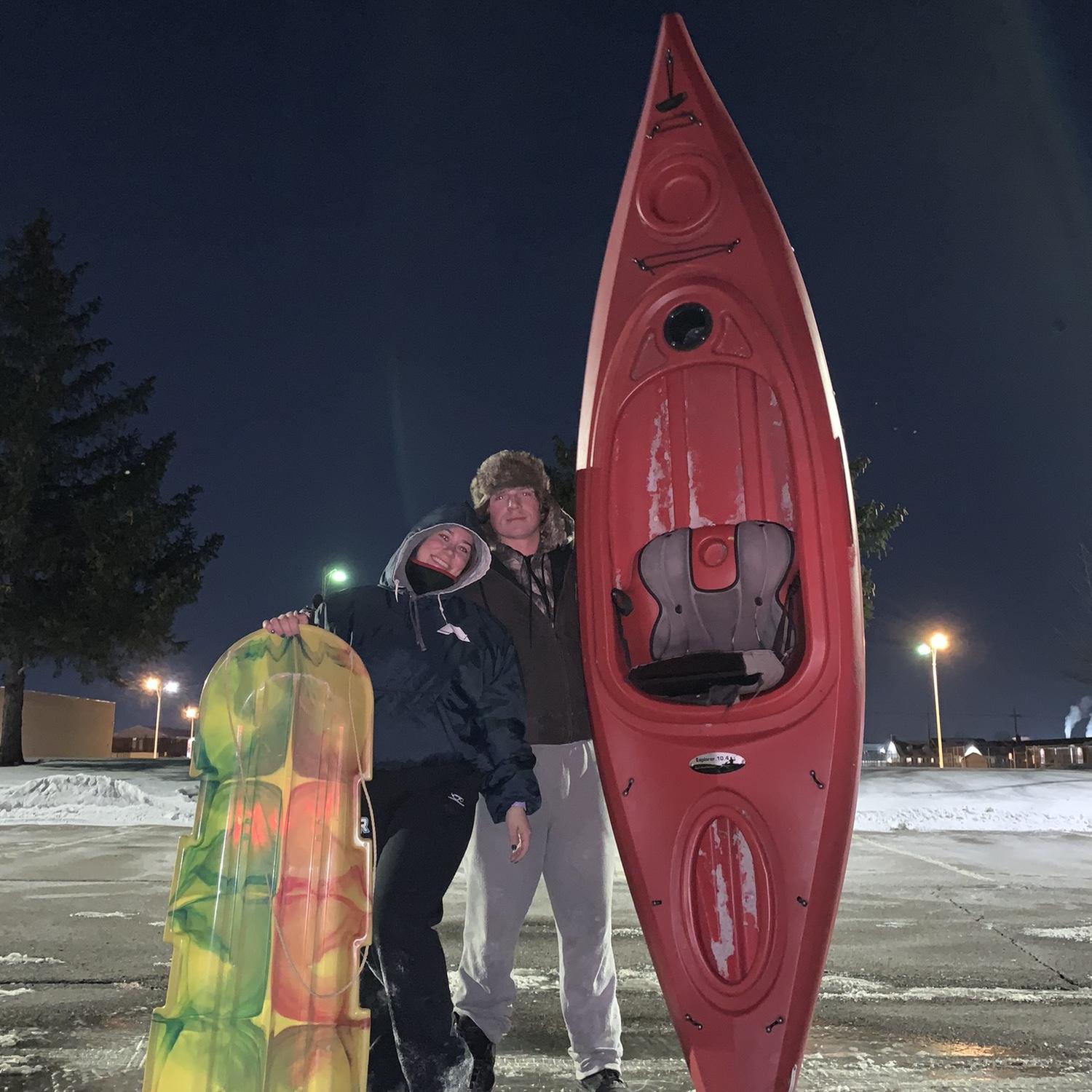Sledding (kayaking)