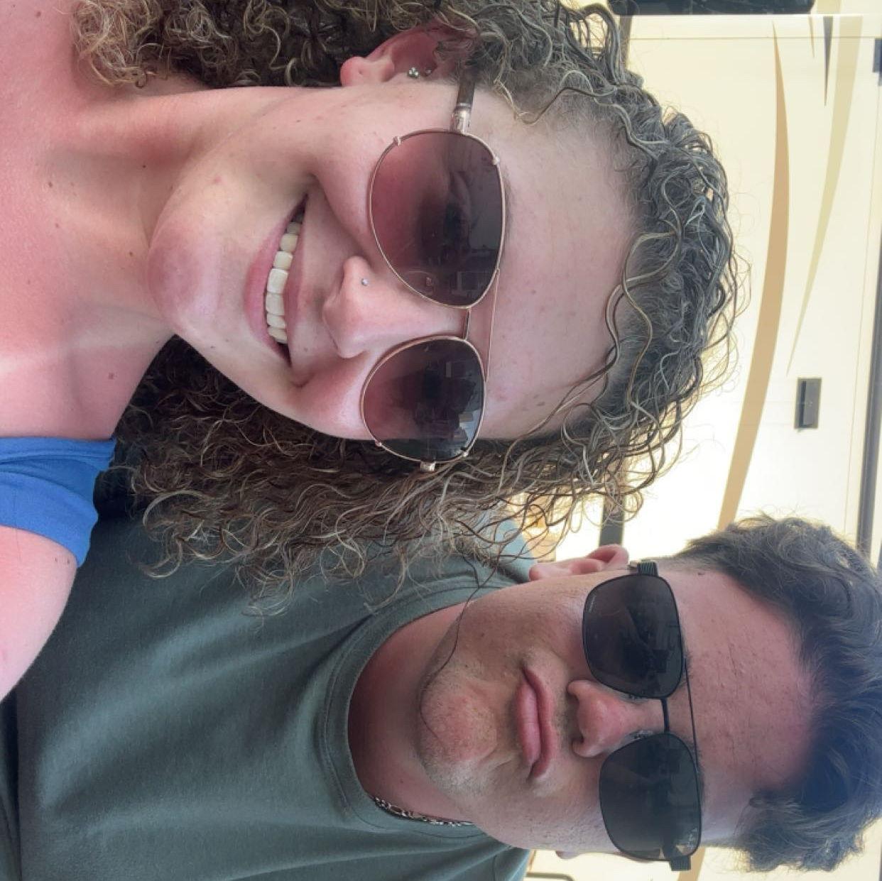 First beach trip! We both got extremely sun burnt and could barely move for like 3 days. Lesson learned (for one of us)