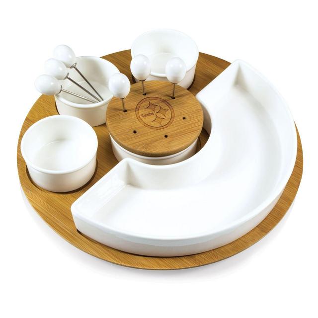 Picnic Time® NFL Pittsburgh Steelers Symphony Appetizer Set