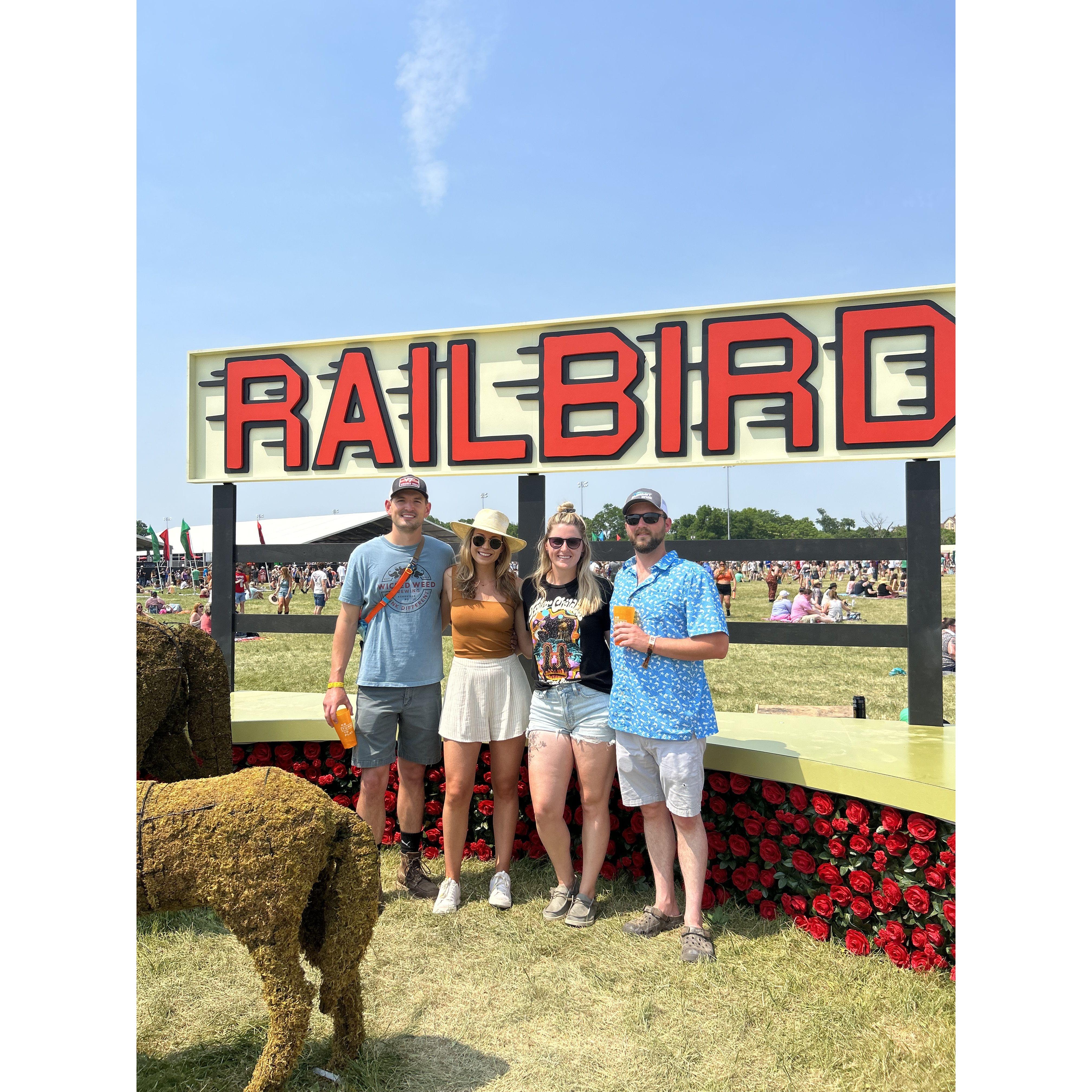 Our friends Al and Hanley who are largely responsible for us getting together!