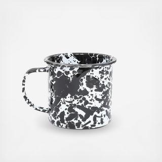 Splatter Enamelware Mug, Set of 4