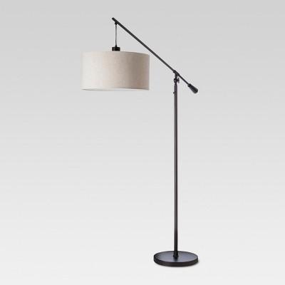 Cantilever Drop Pendant Floor Lamp Antique Brown - Threshold™