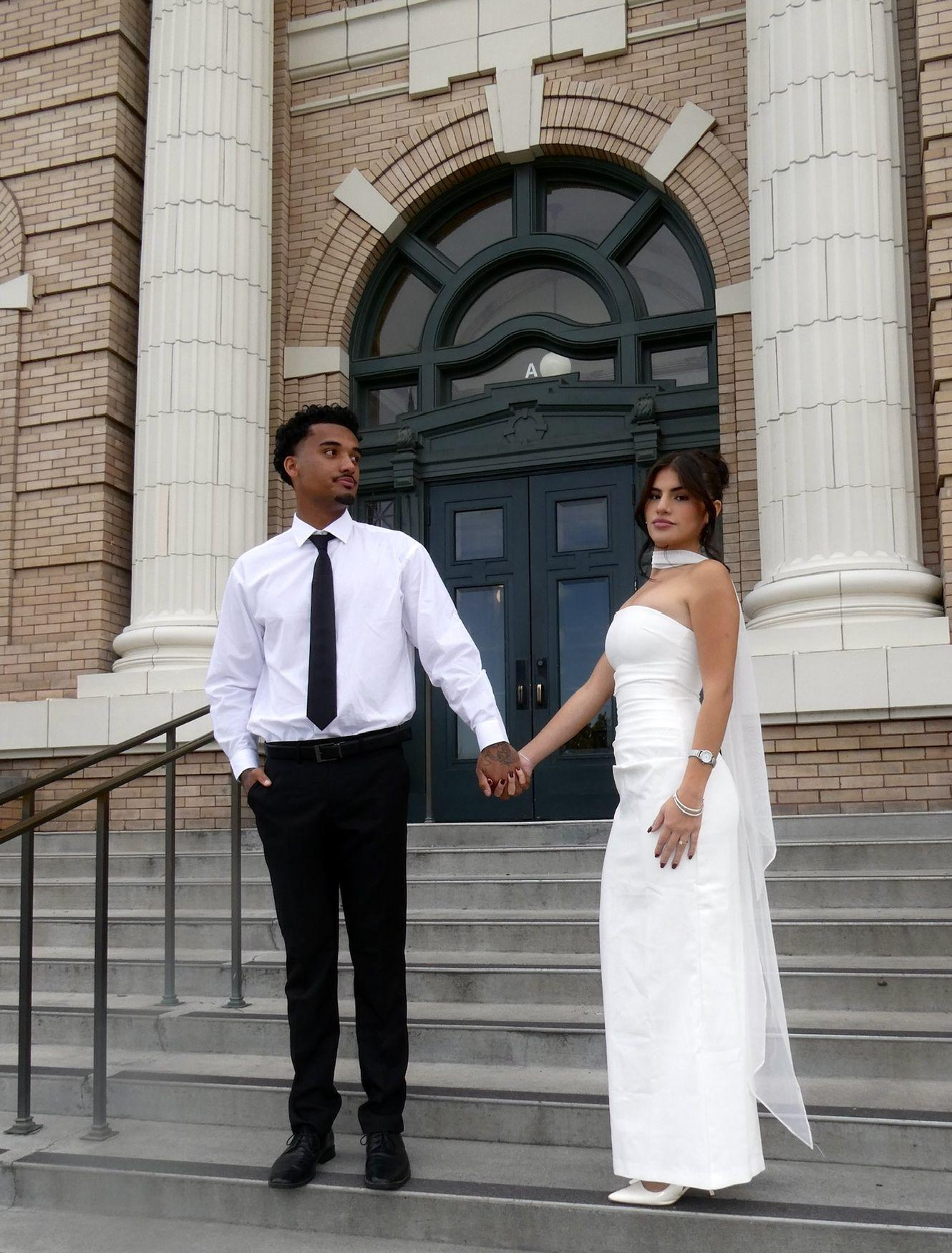 The Wedding Website of America Peña-Larios and Jaedon Hall