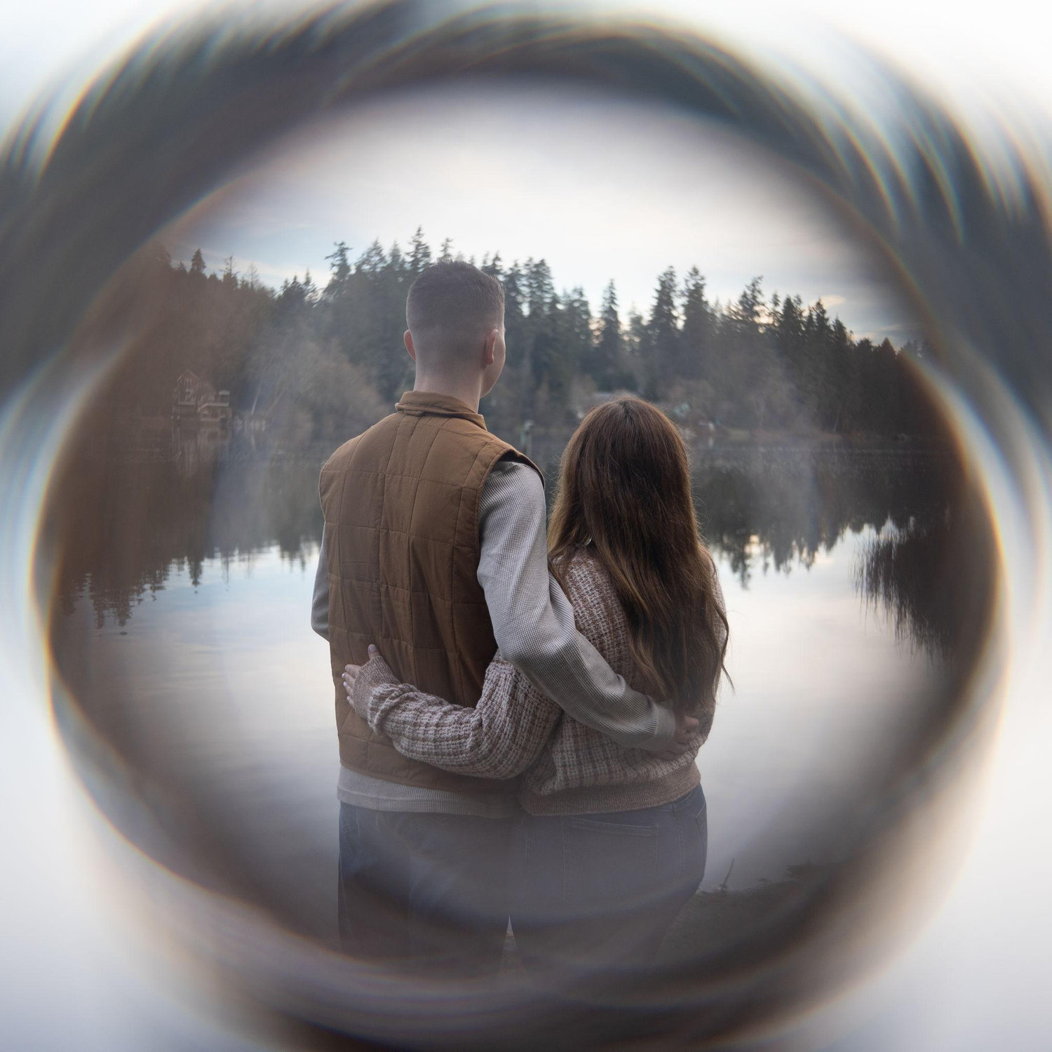 Soaking in our engagement