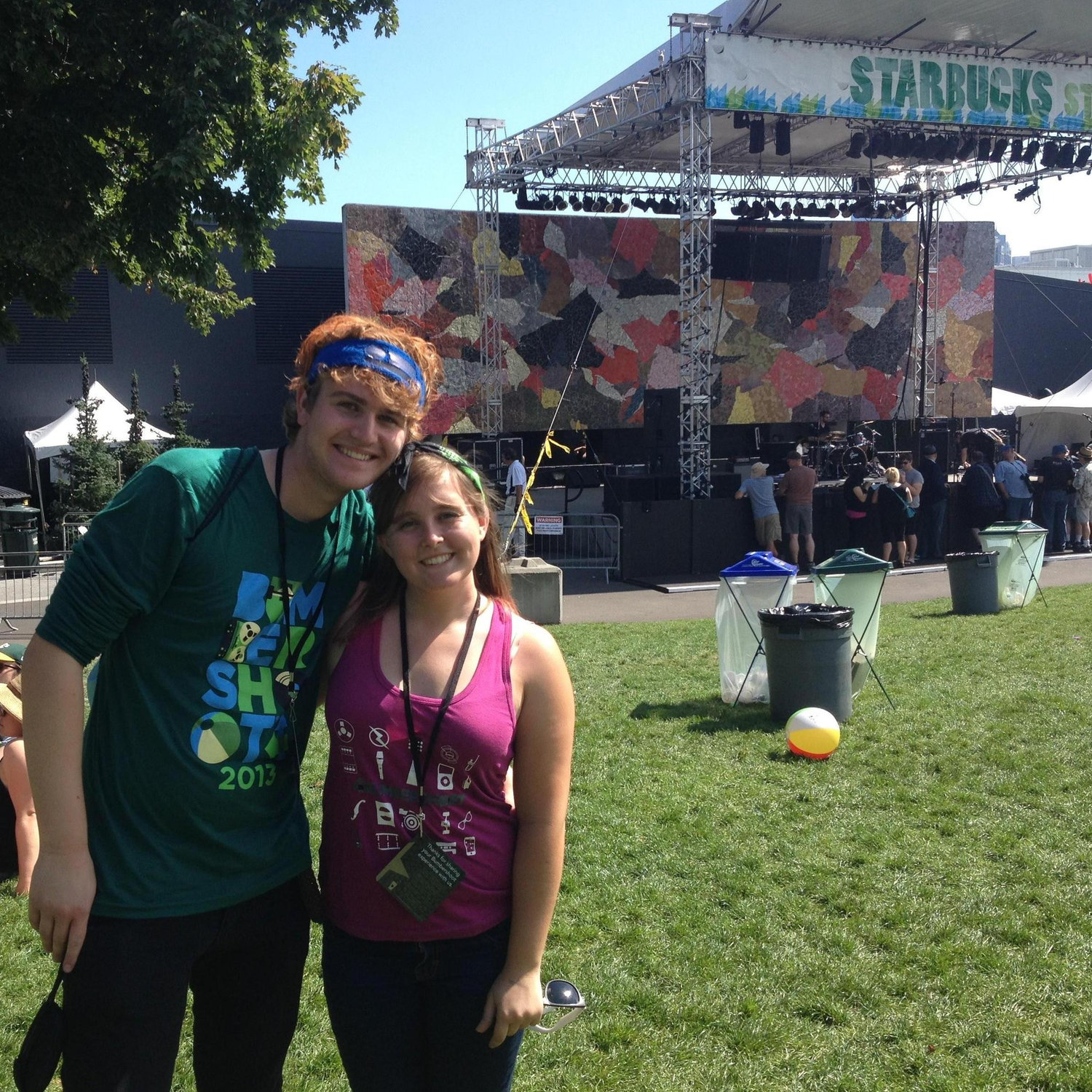 2013 began a year of seconds for us! Bumbershoot was our second music festival together. We traveled to Seattle for this one which marked our first vacation alone together.