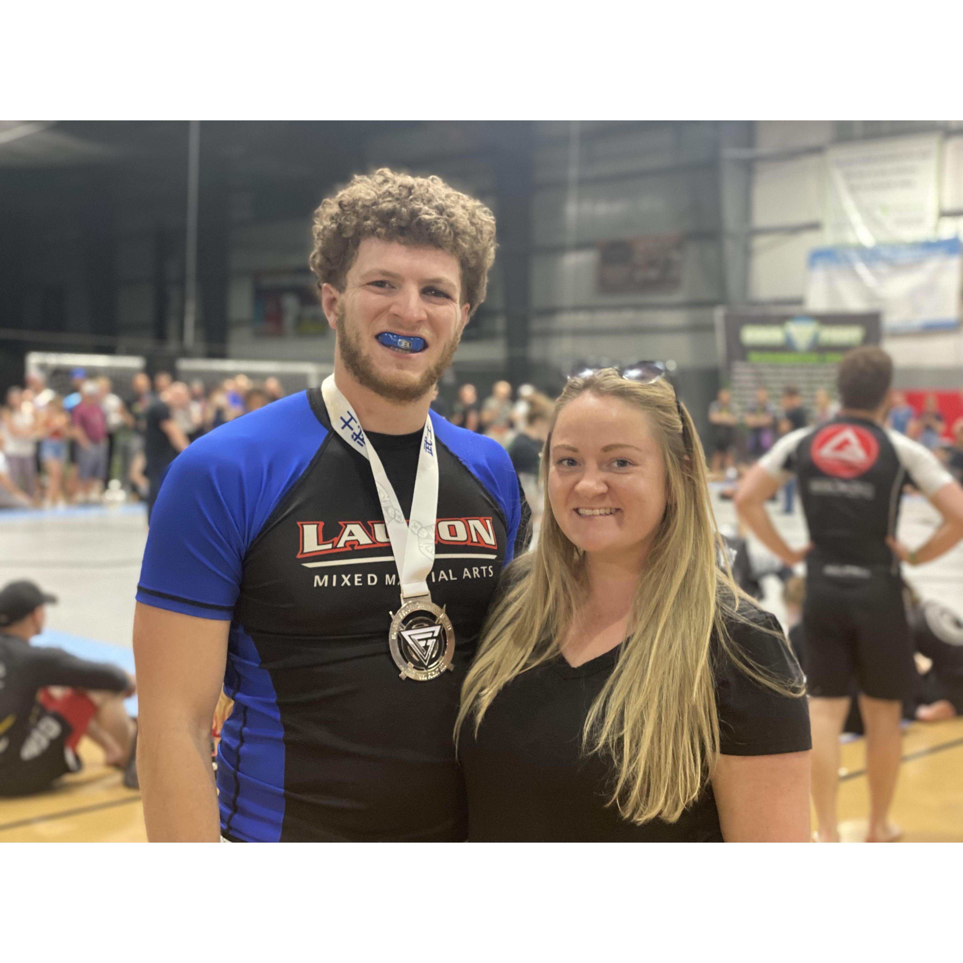 Shane's first major grappling event!