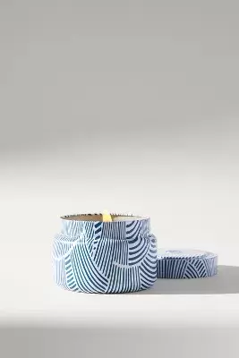 Capri Blue Volcano Tin Candle​