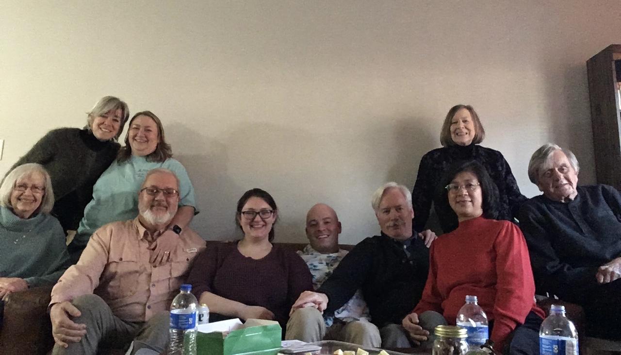 The family that got to be there for the engagement