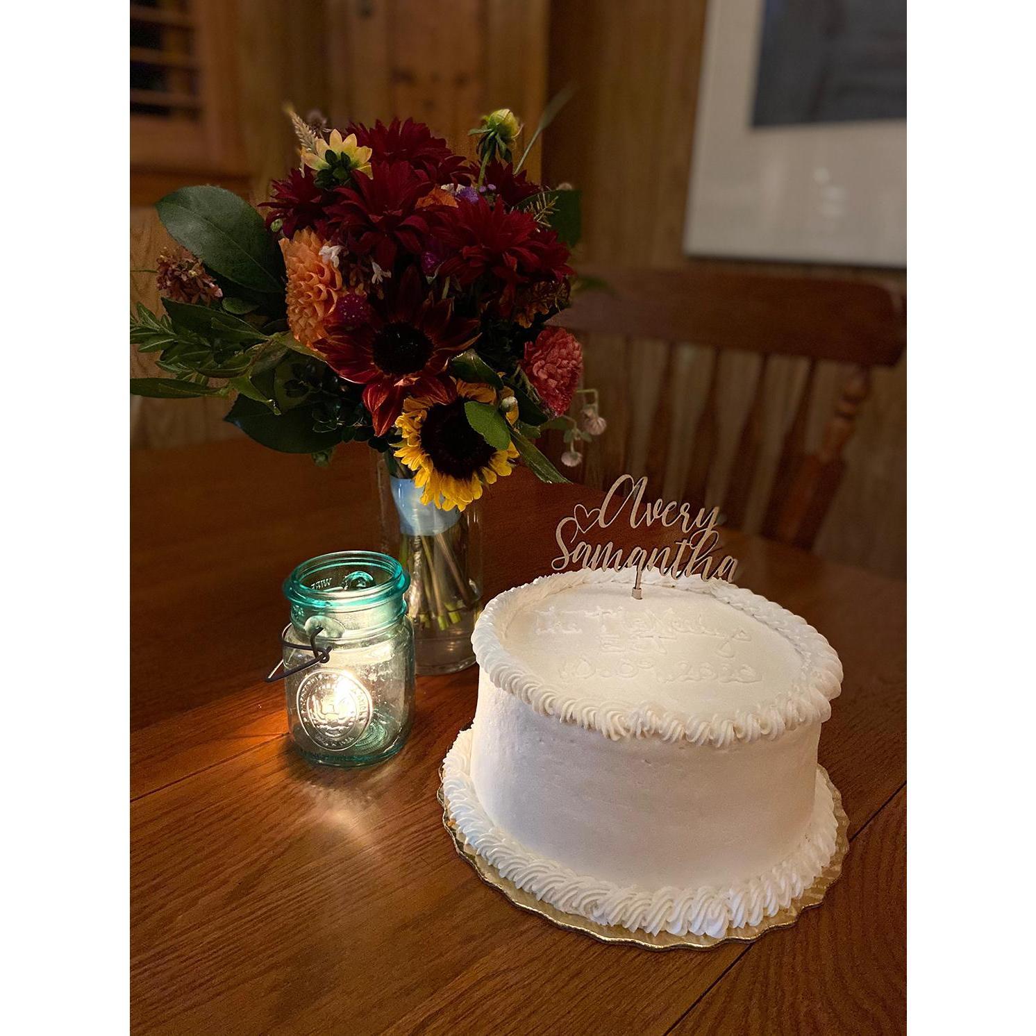 Wedding Cake for 2