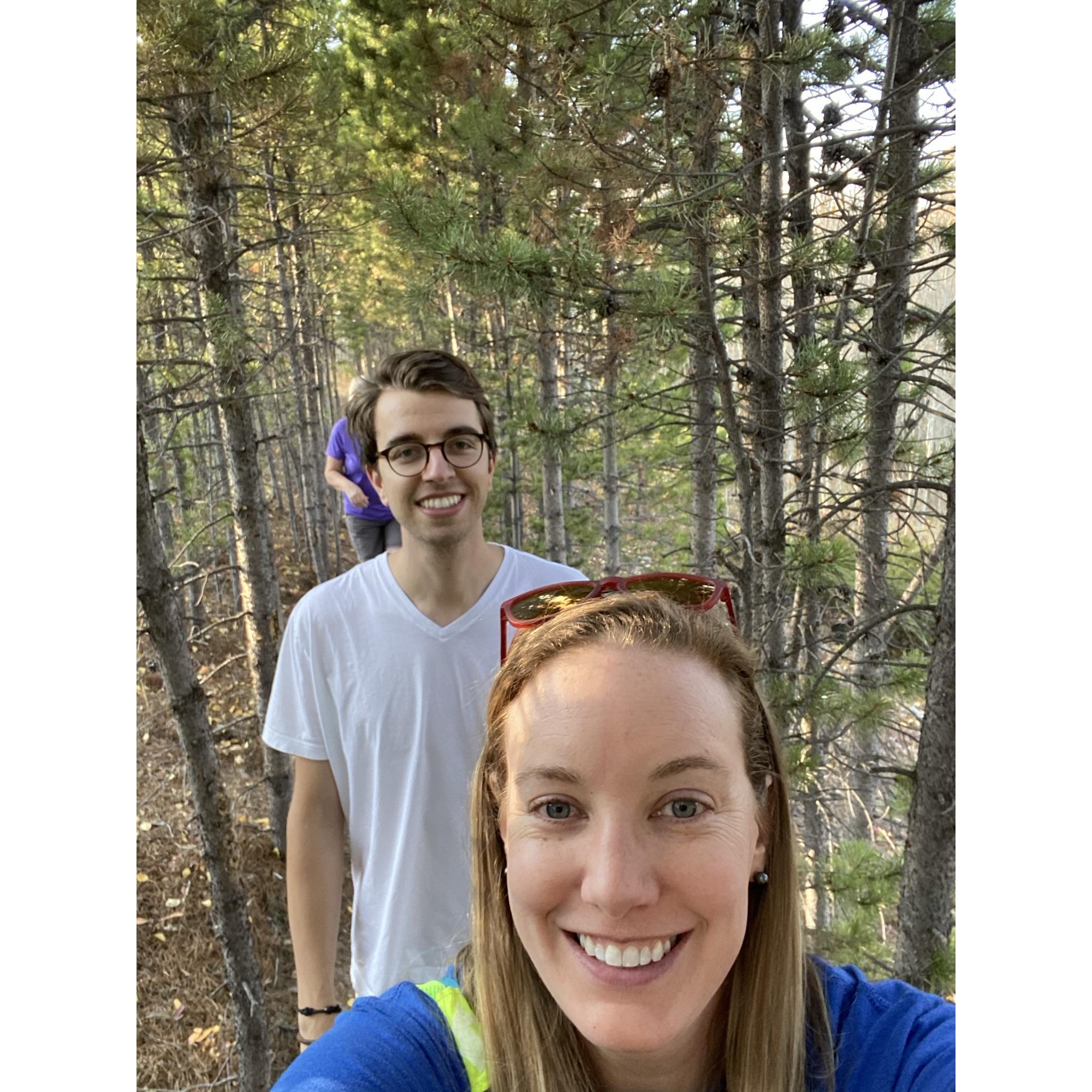 Hiking in Nederland, Colorado.