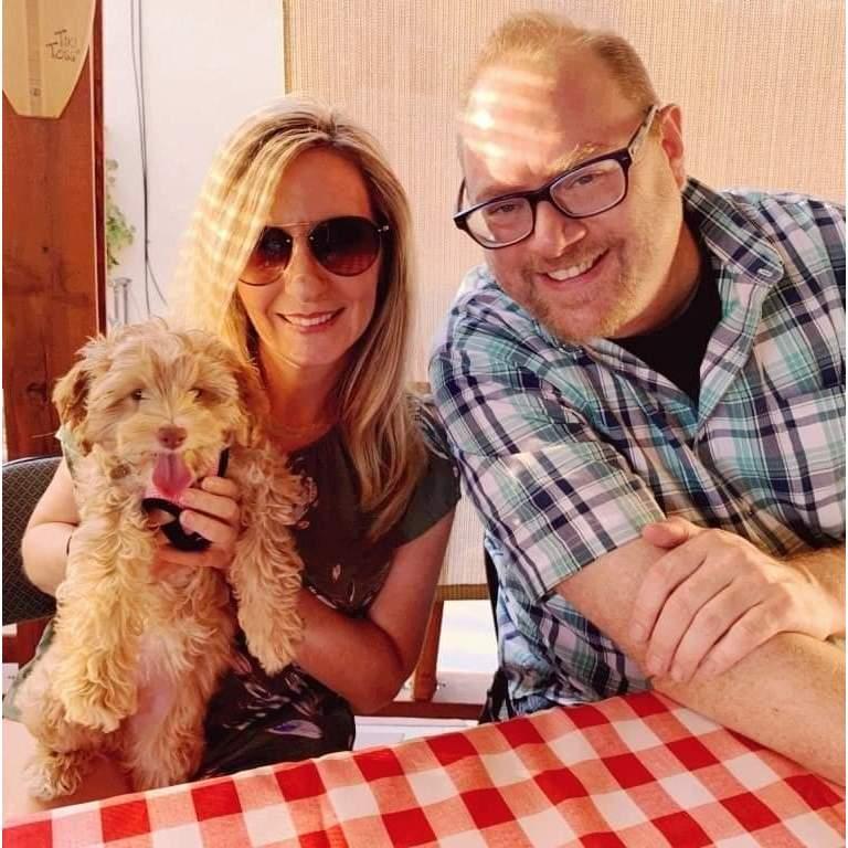 Stealing Susie's Sister's Golden-Doodle!