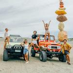 Sandboarding at the Sand Dunes