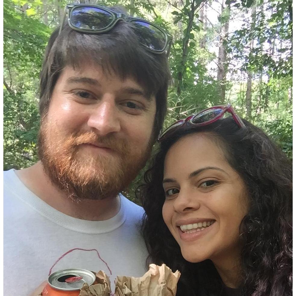 Our first anniversary together.