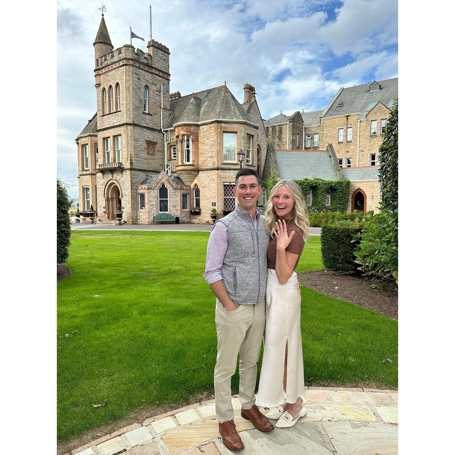 Newly engaged in Belfast