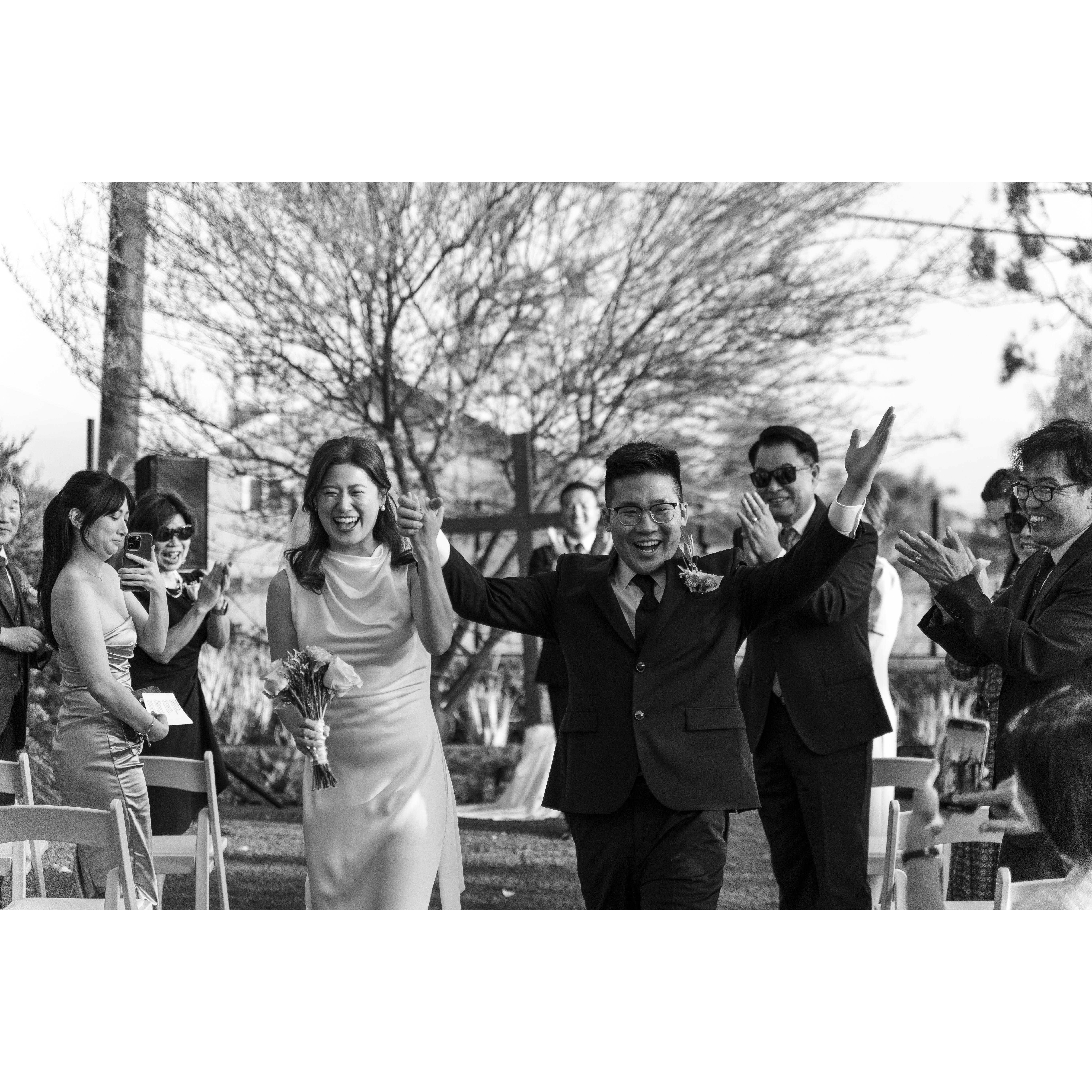 And just about two weeks after the proposal and 2 days after the engagement shoot, we had our intimate backyard wedding that was absolutely perfect.