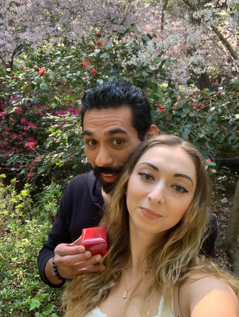 Surprise engagement 04/06/2019 at Descanso Gardens