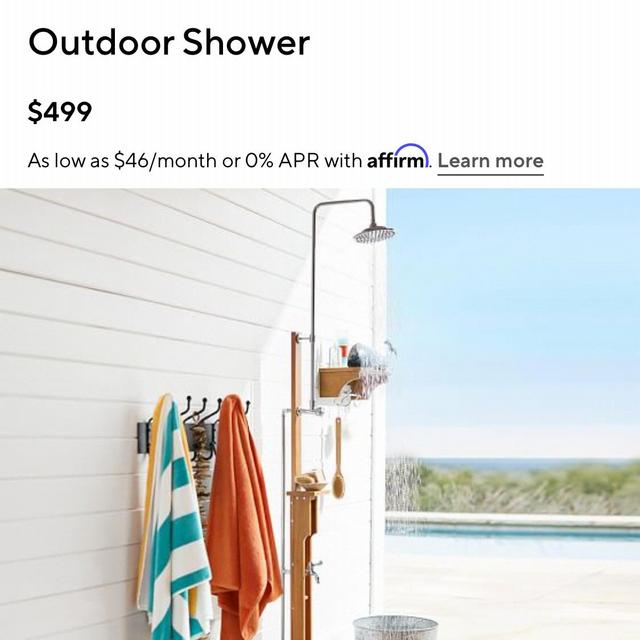 Outdoor Shower