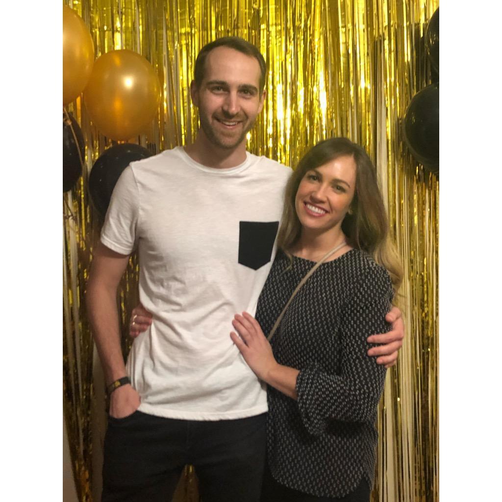 Our first photo together!