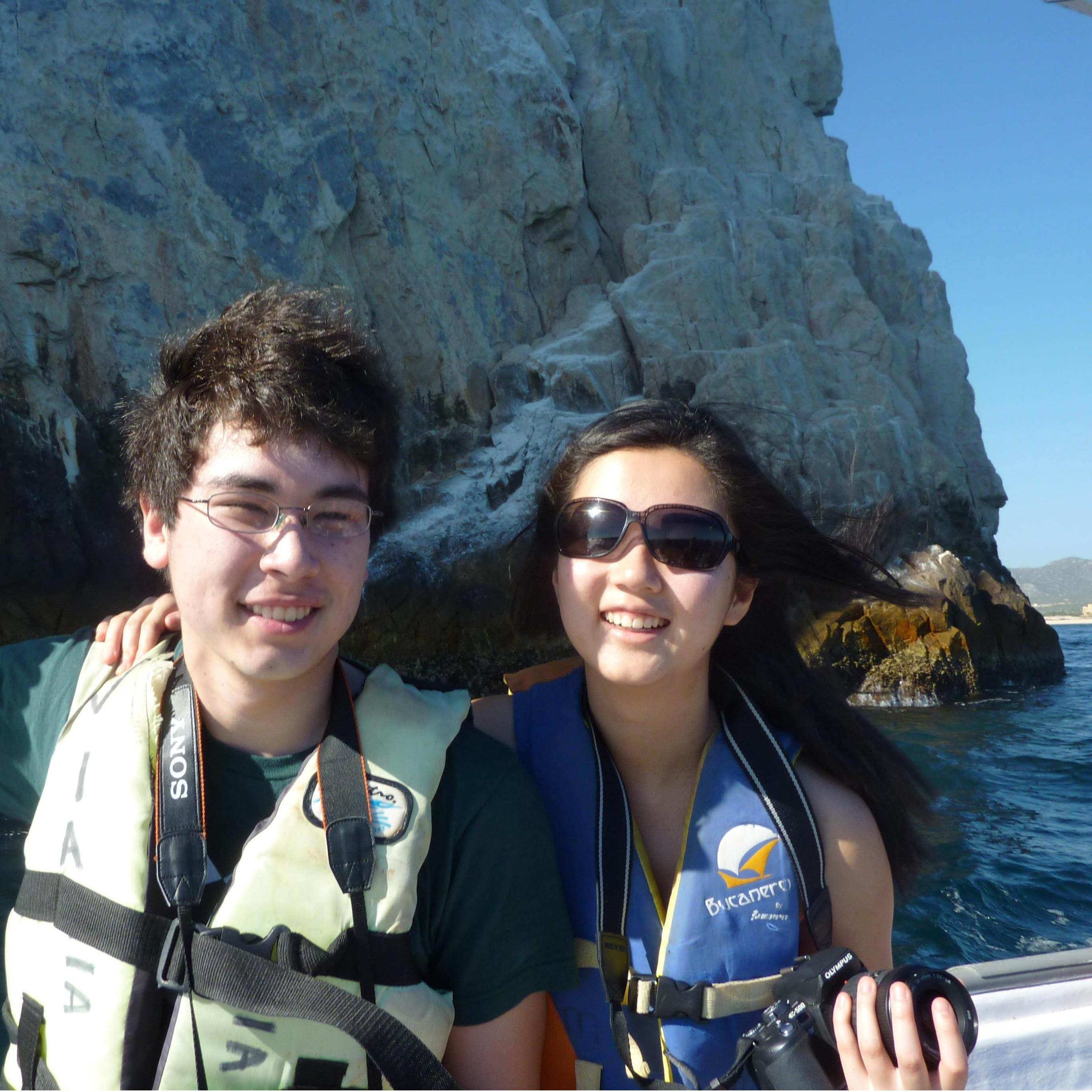 Snorkeling off the coast of Cabo San Lucas, Mexico (December 2013)