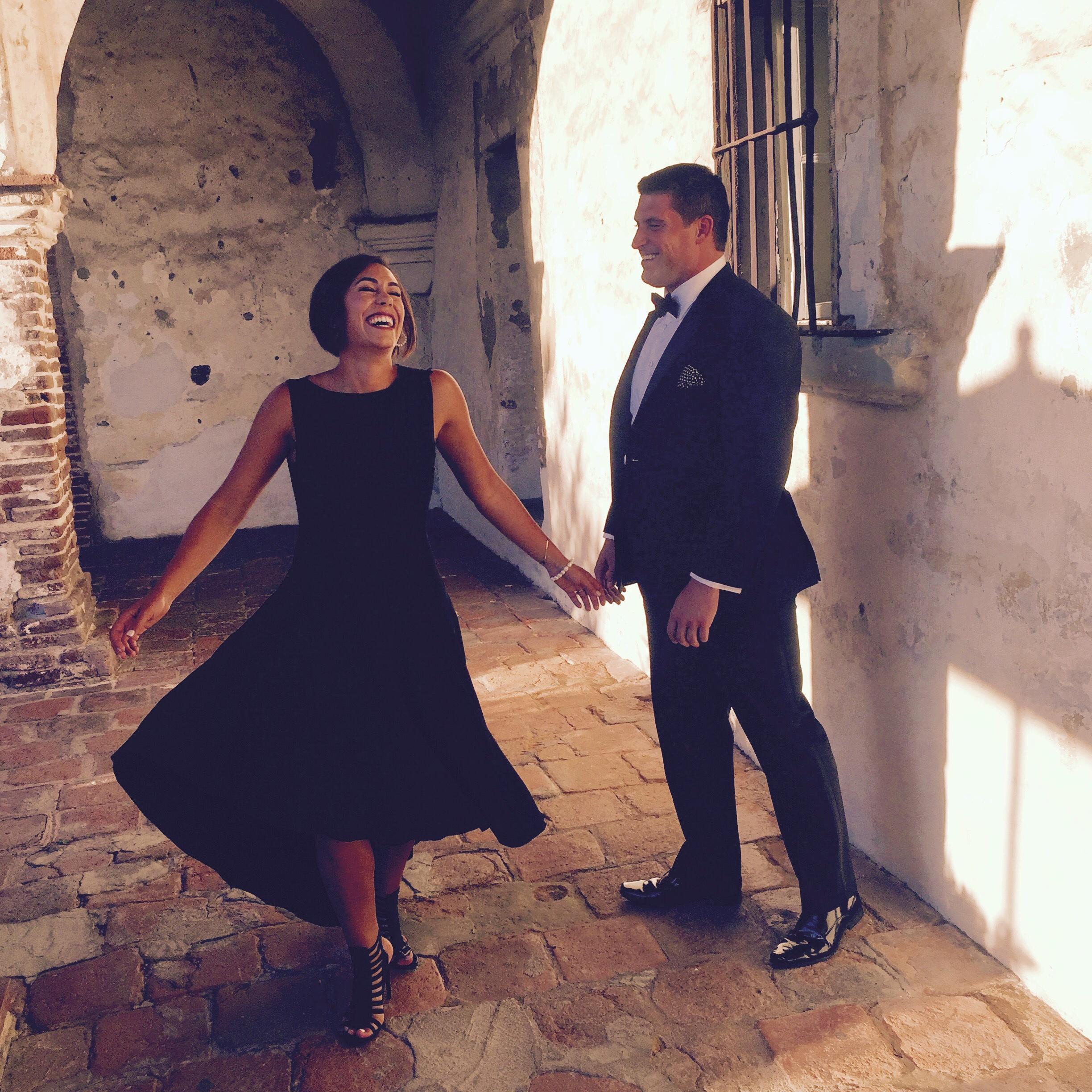 Romance at the Mission Gala, September 2015.