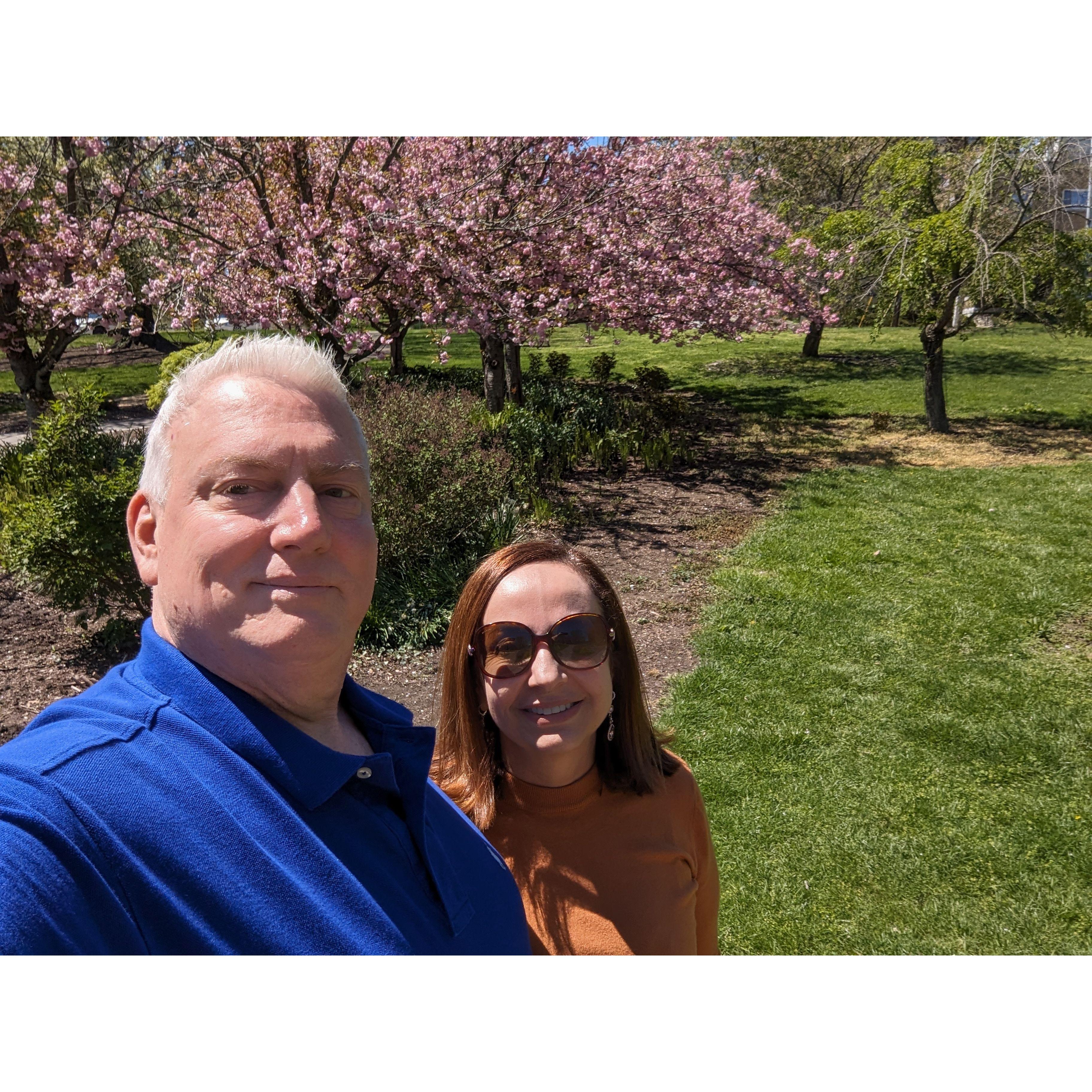 Springtime in Cincinnati, at Eden Park 2024