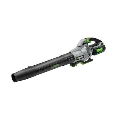 EGO POWER+ 56-volt 650-CFM 180-MPH Brushless Handheld Cordless Electric Leaf Blower 5 Ah (Battery & Charger Included)