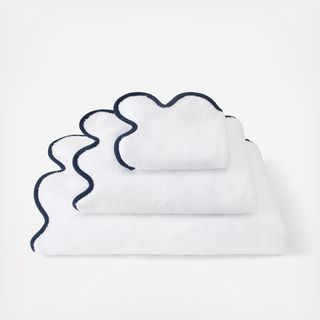 Chairish Scallop Bath Towel